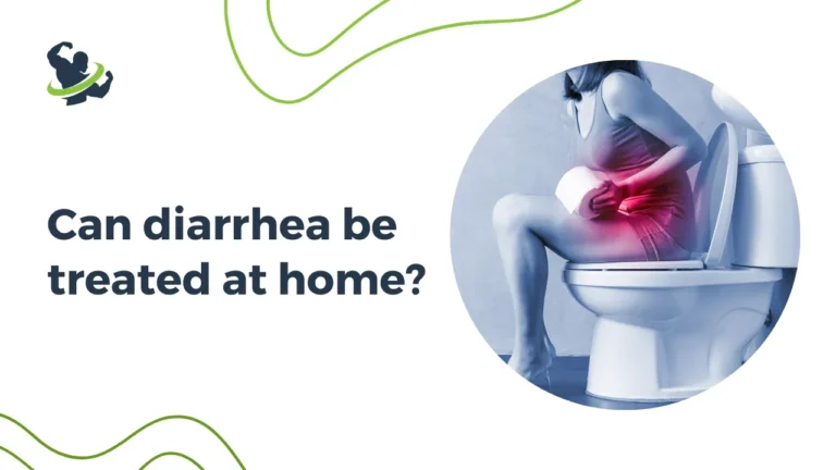 Can diarrhea be treated at home?