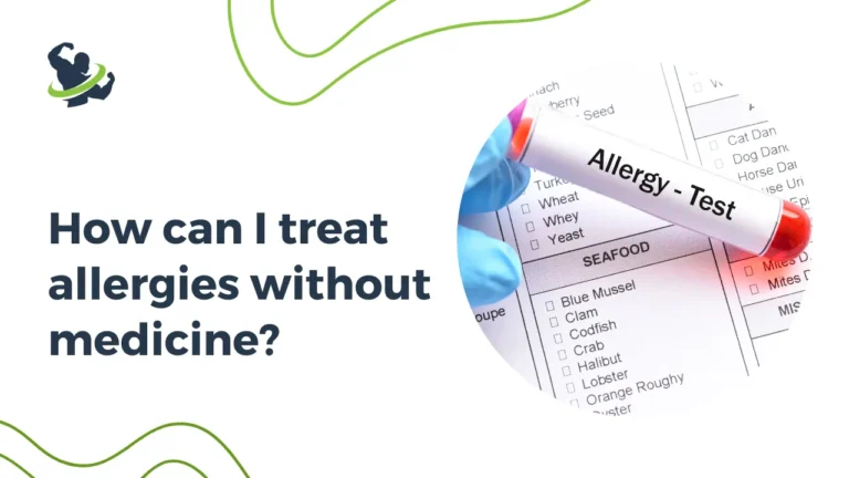 How can I treat allergies without medicine?